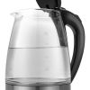 ZOKOP HD-1857-A 110V 1500W 1.8L Electric Glass Kettle US Plug