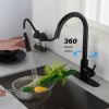 Stainless steel kitchen faucet