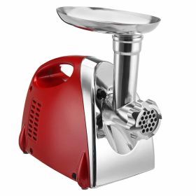 Electric multifunctional meat grinder (Option: Red-UK)