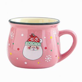 Cartoon Saint Children's Water Cups (Option: Pink Santa Claus-150ml)