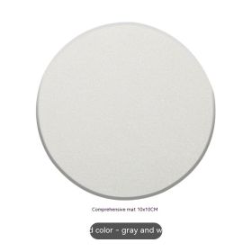 Natural Diatom Mud Hydrophilic Pad Simple Washstand Storage Pad (Option: Gray And White Coaster)