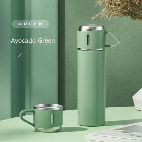 New Car Business Vacuum Stainless Steel Vacuum Cup (Option: Green-500ML)