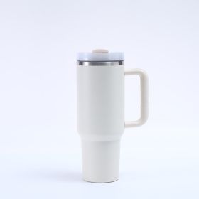 304 Stainless Steel Vacuum Cup Second Generation 40oz Cup (Option: No 10 Cream White-40oz)