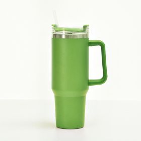 304 Stainless Steel Vacuum Cup Second Generation 40oz Cup (Option: A Generation Of Grass Green-40oz)