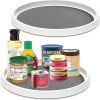 1pc Non-Skid Lazy Susan Organizers; Turntable Rack For Cabinet; Pantry Organization And Storage; Kitchen; Fridge; Spice Rack; Home Kitchen Supplies