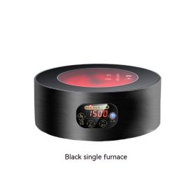 Electric Ceramic Glass Mini Tea Stove (Option: Black Single Furnace-220V US)